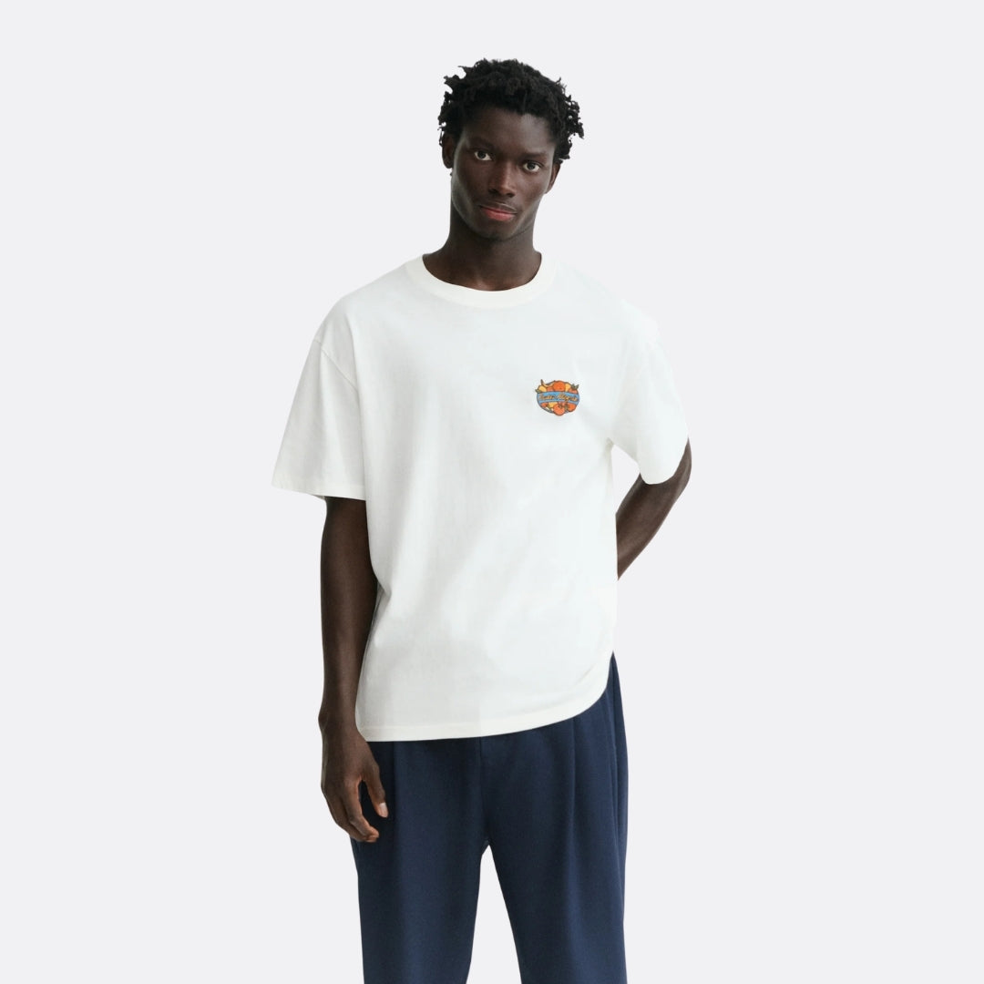 <PRODUCTTITLE> in White by Thinking Mu.