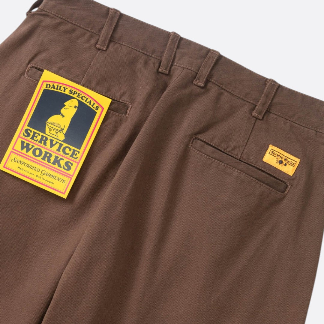 <PRODUCTTITLE> in Brown by Service Works.