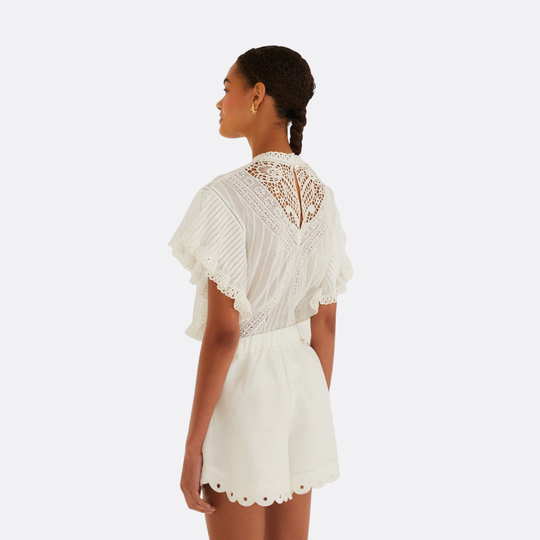 <PRODUCTTITLE> in White by FARM RIO.