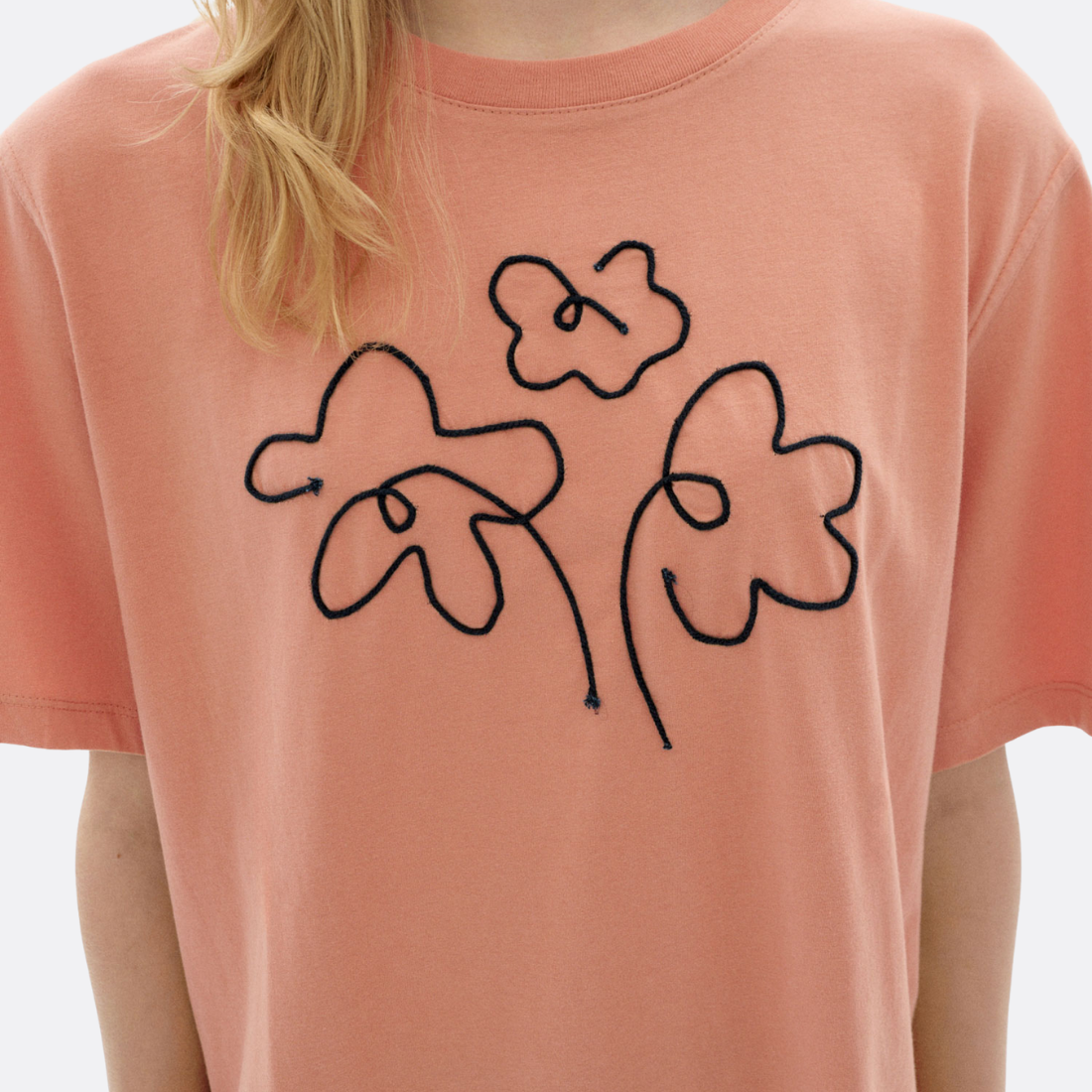 Blumenseil rosa Lucia Tee