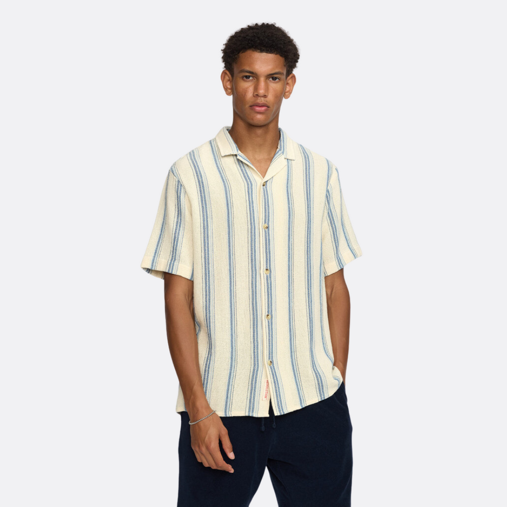 Short-sleeved Cuban Shirt