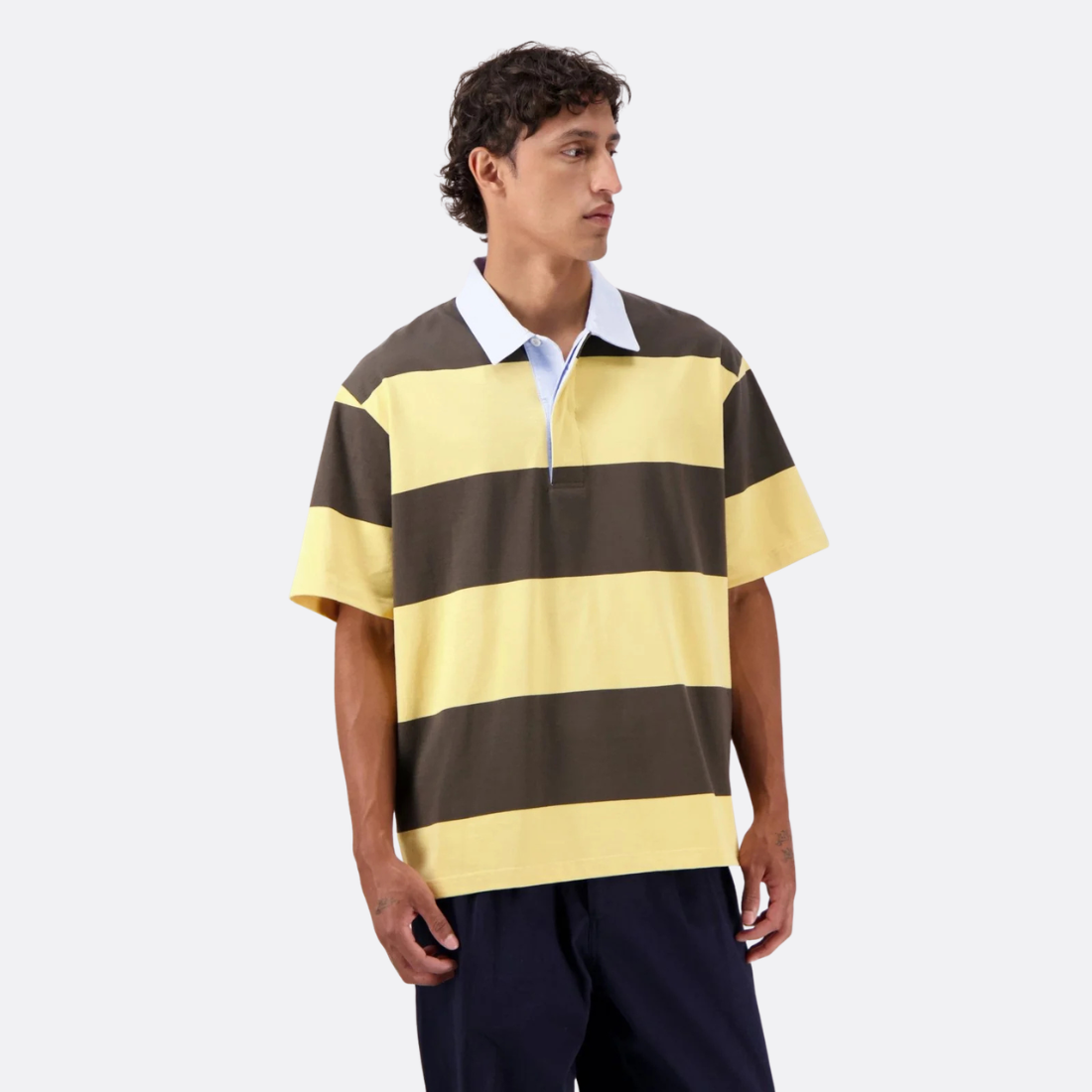Soleil polo yellow/ grey