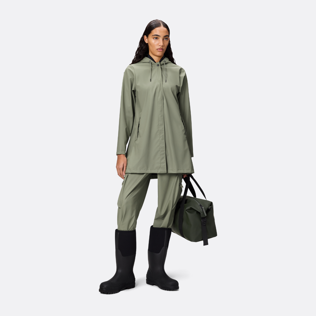 <PRODUCTTITLE> in Green by Rains.