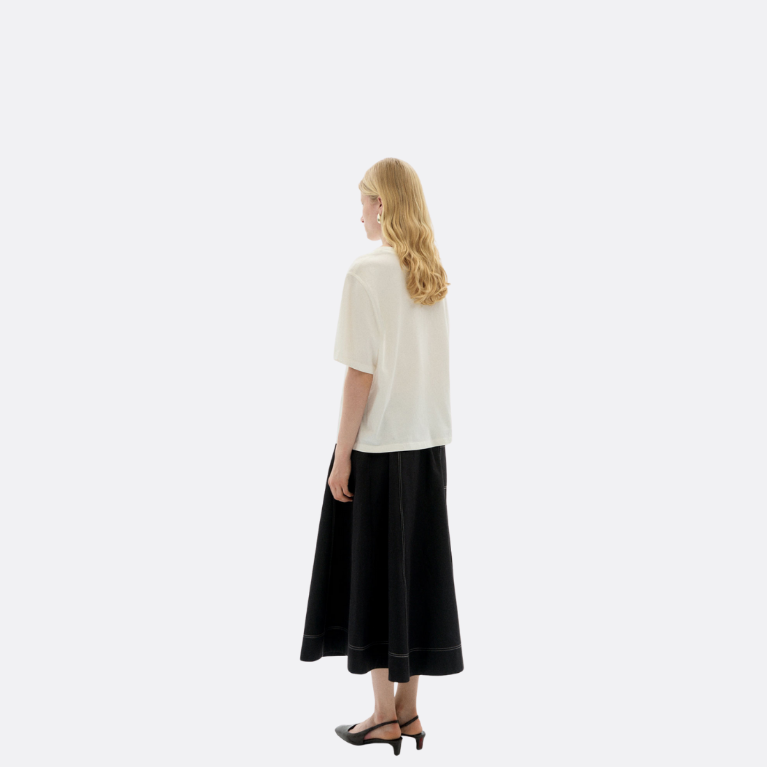 <PRODUCTTITLE> in White by Thinking Mu.