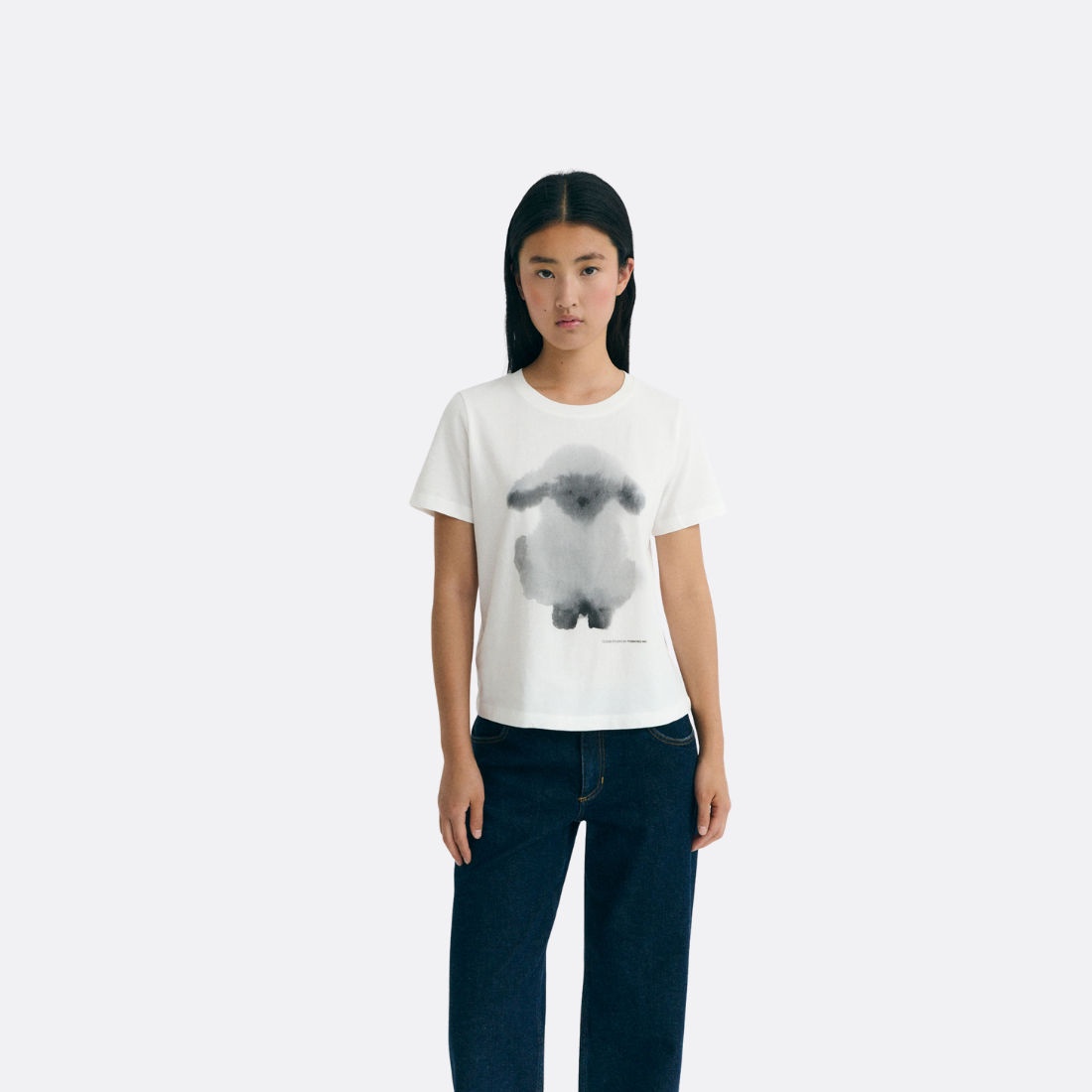 <PRODUCTTITLE> in White by Thinking Mu.