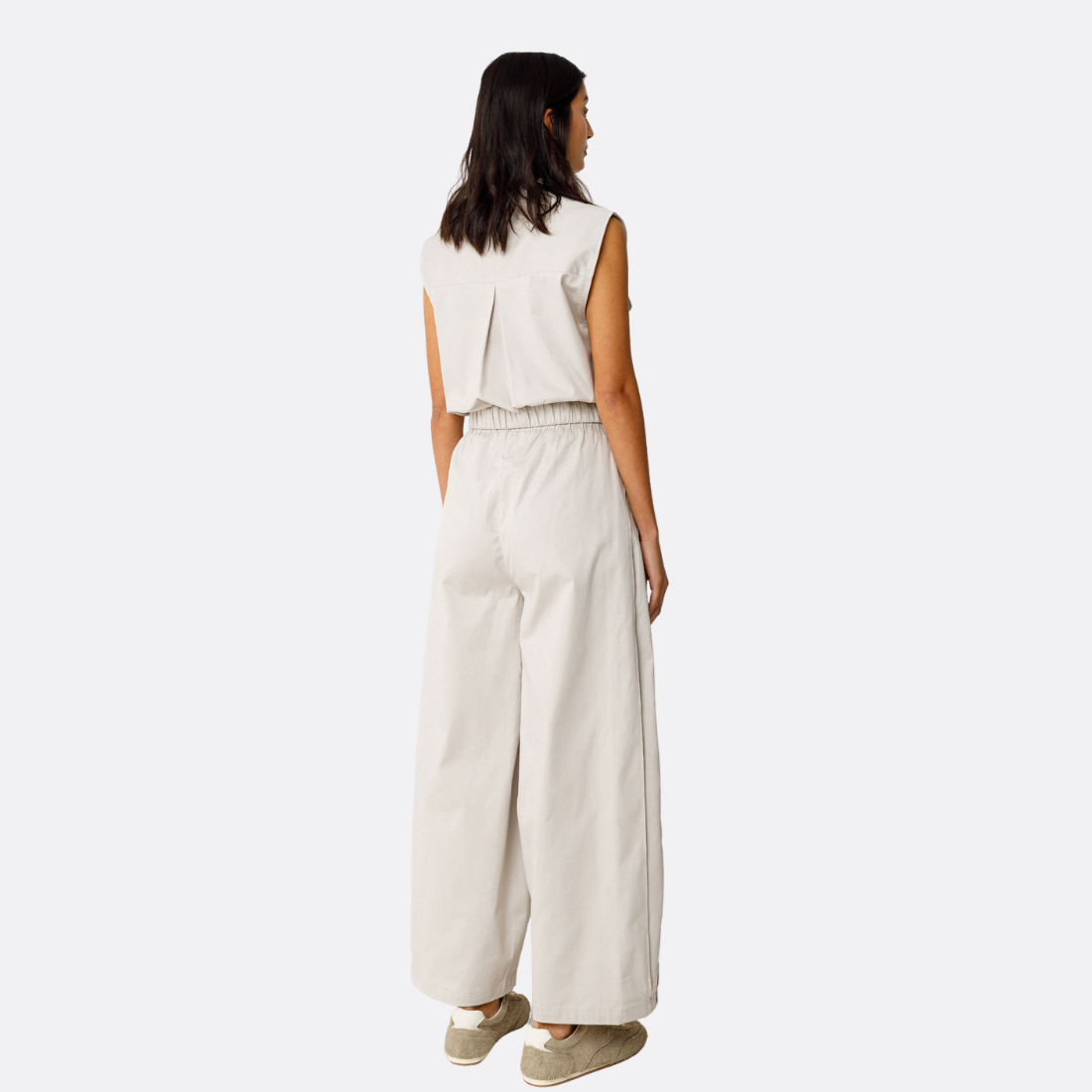 <PRODUCTTITLE> in Beige by SKFK.