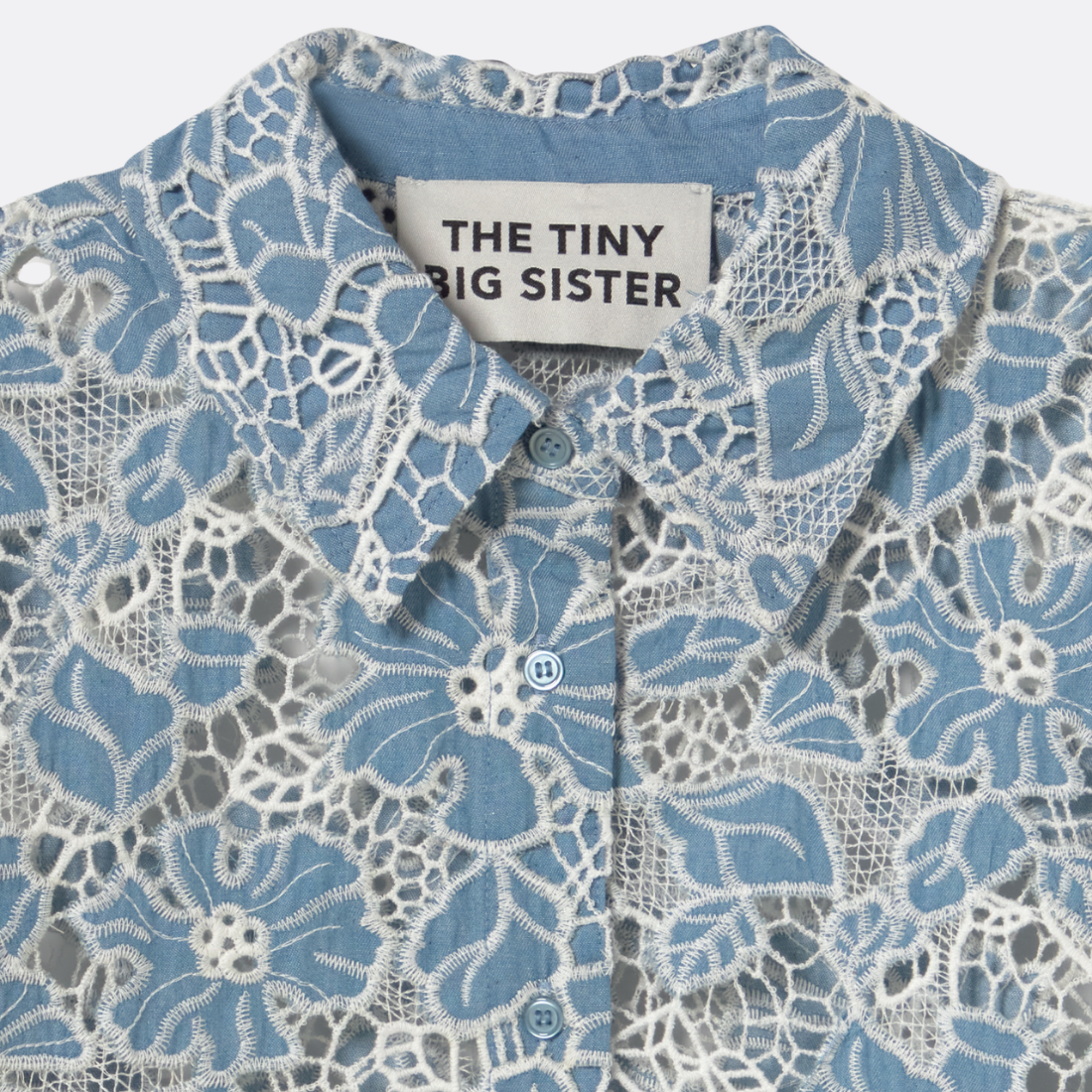 <PRODUCTTITLE> in Blue by Tiny Big Sister.