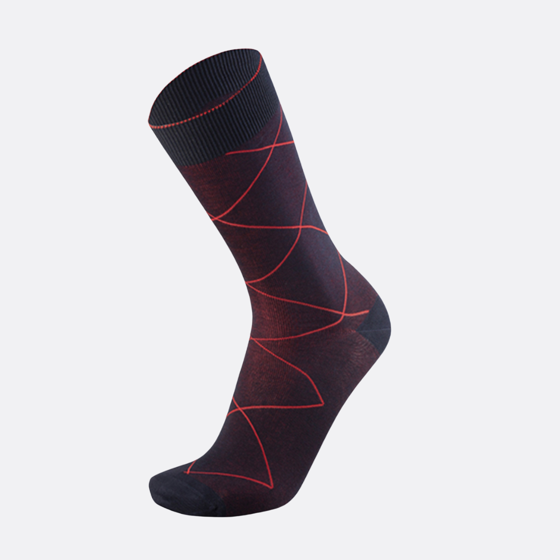 2-COLOR SQUARES BLUE/RED