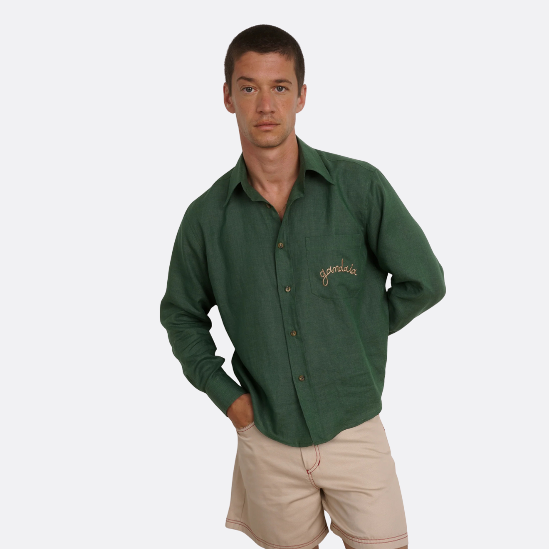 <PRODUCTTITLE> in Green by Gandaia.