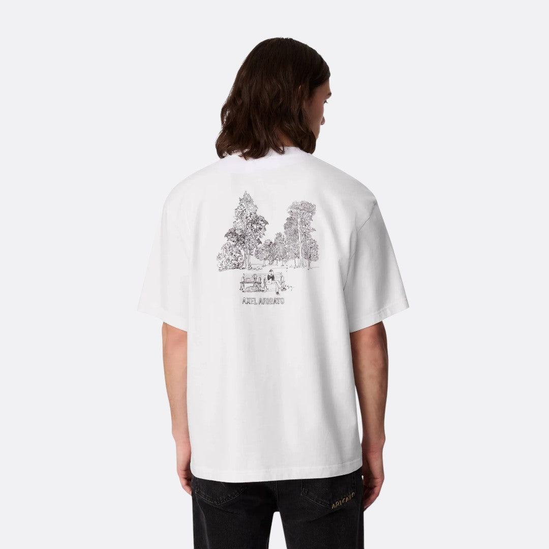 <PRODUCTTITLE> in White by Axel Arigato.