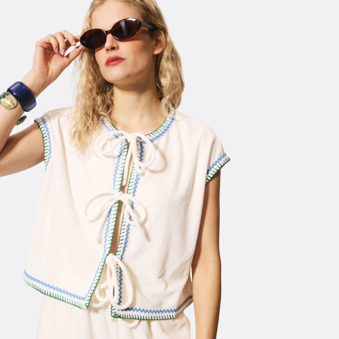 <PRODUCTTITLE> in White by FRNCH.
