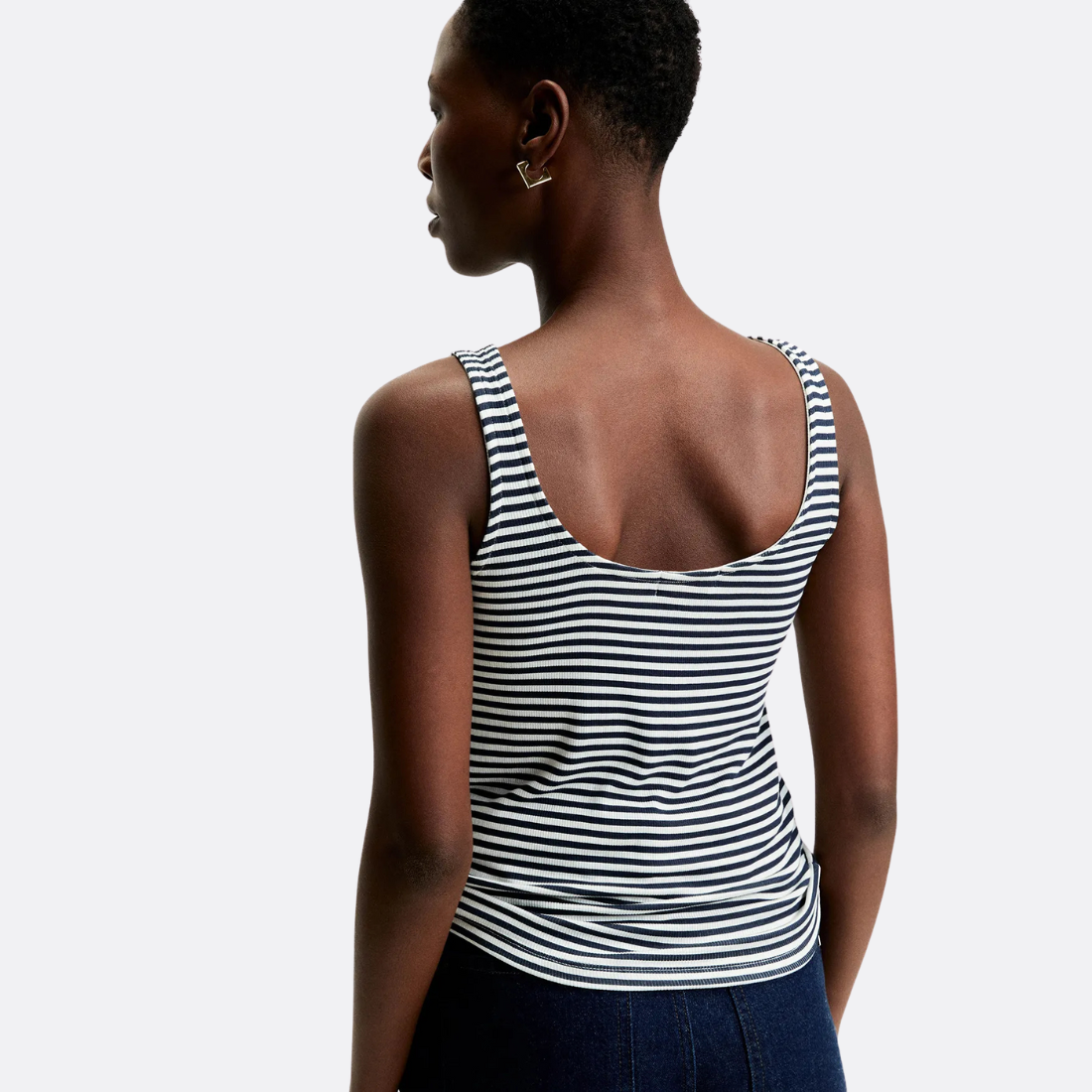 <PRODUCTTITLE> in White by Shoulder.