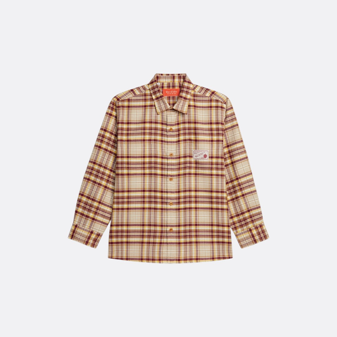 CDE X FTS Checked Flannel Shirt Light