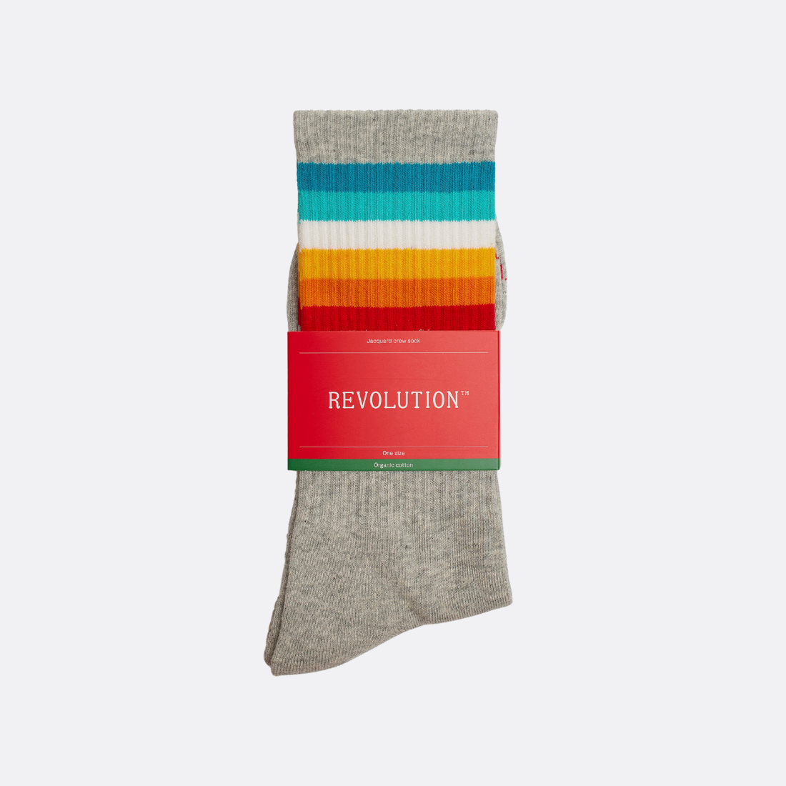 Jaquard Crew Sock