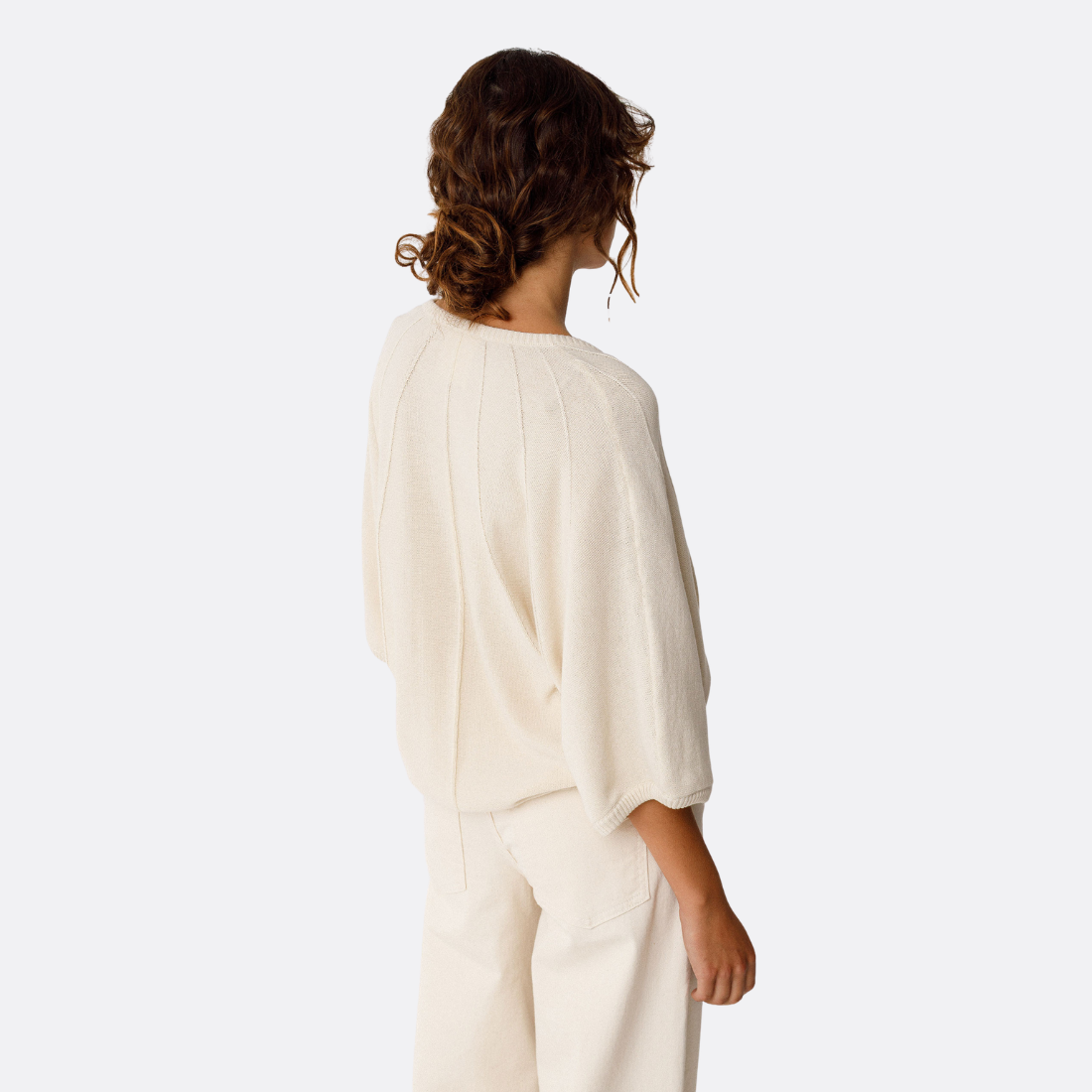 <PRODUCTTITLE> in Beige by SKFK.