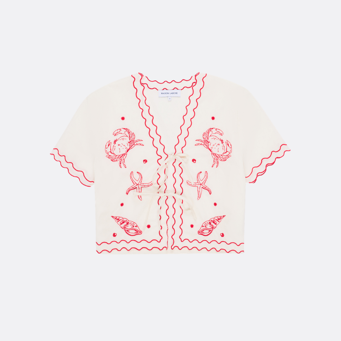 Veneur Poplin Seashells Shirt