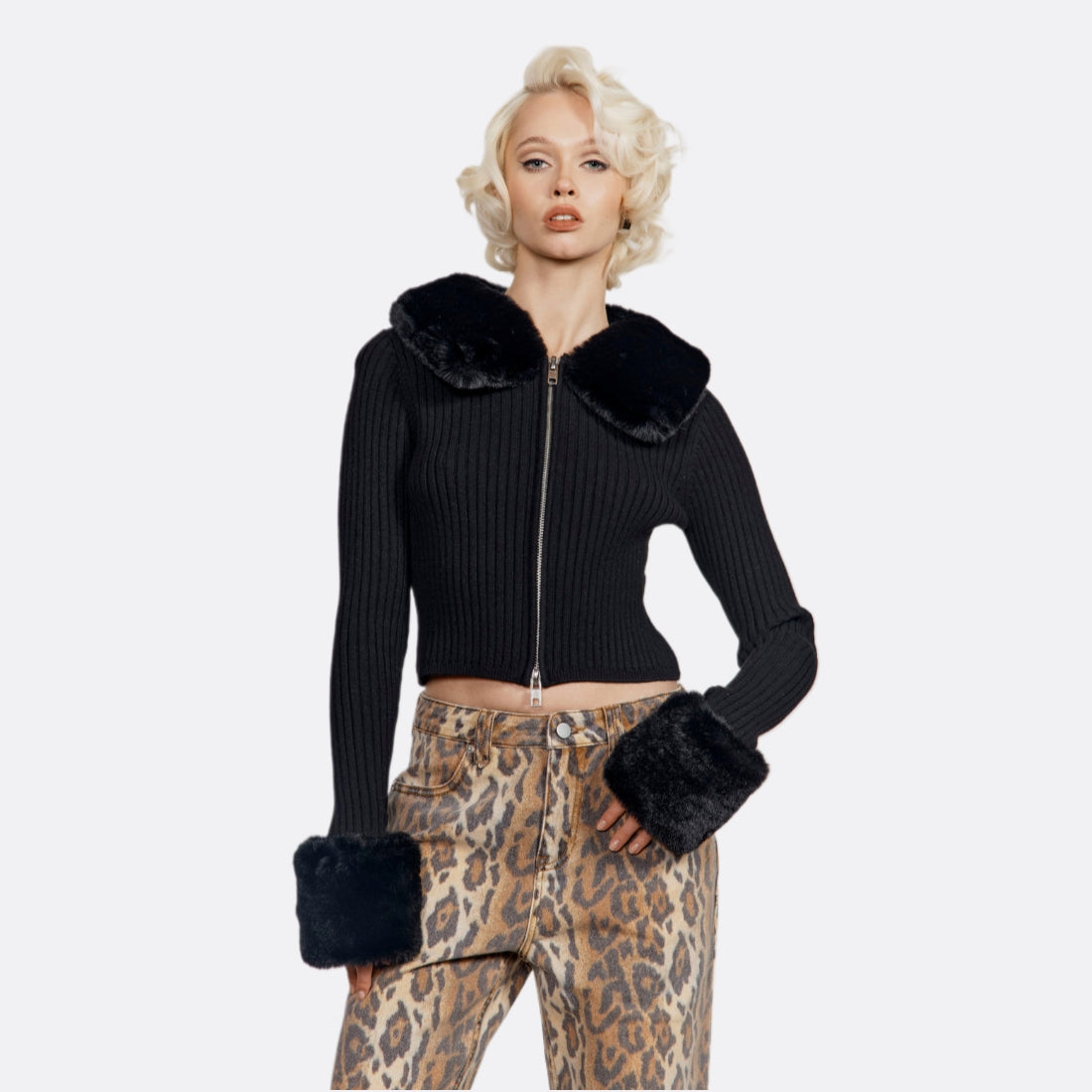 <PRODUCTTITLE> in Black by House of Sunny.