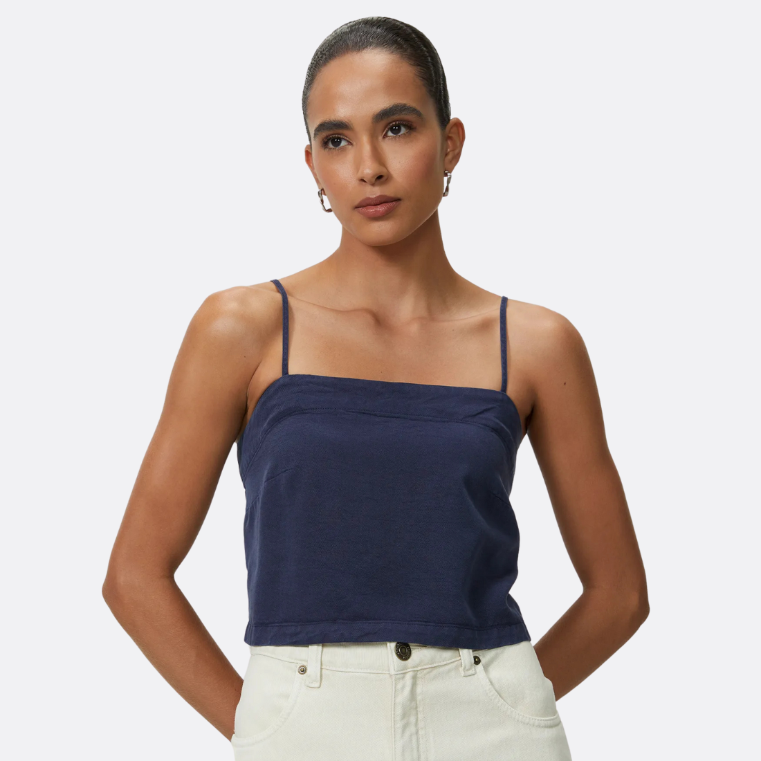 Lyocell Denim Top