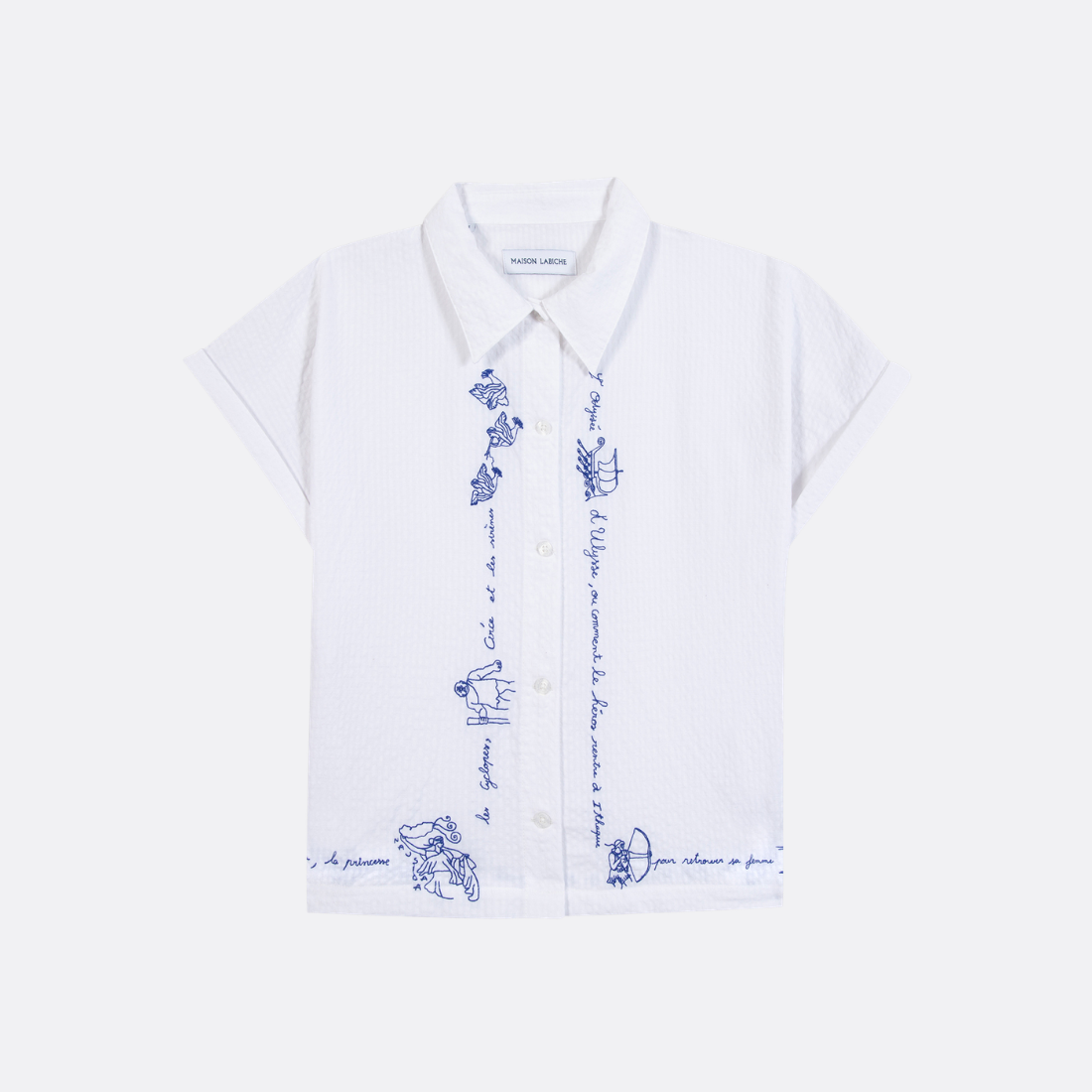 Surville Seersucker Ulysse Shirt