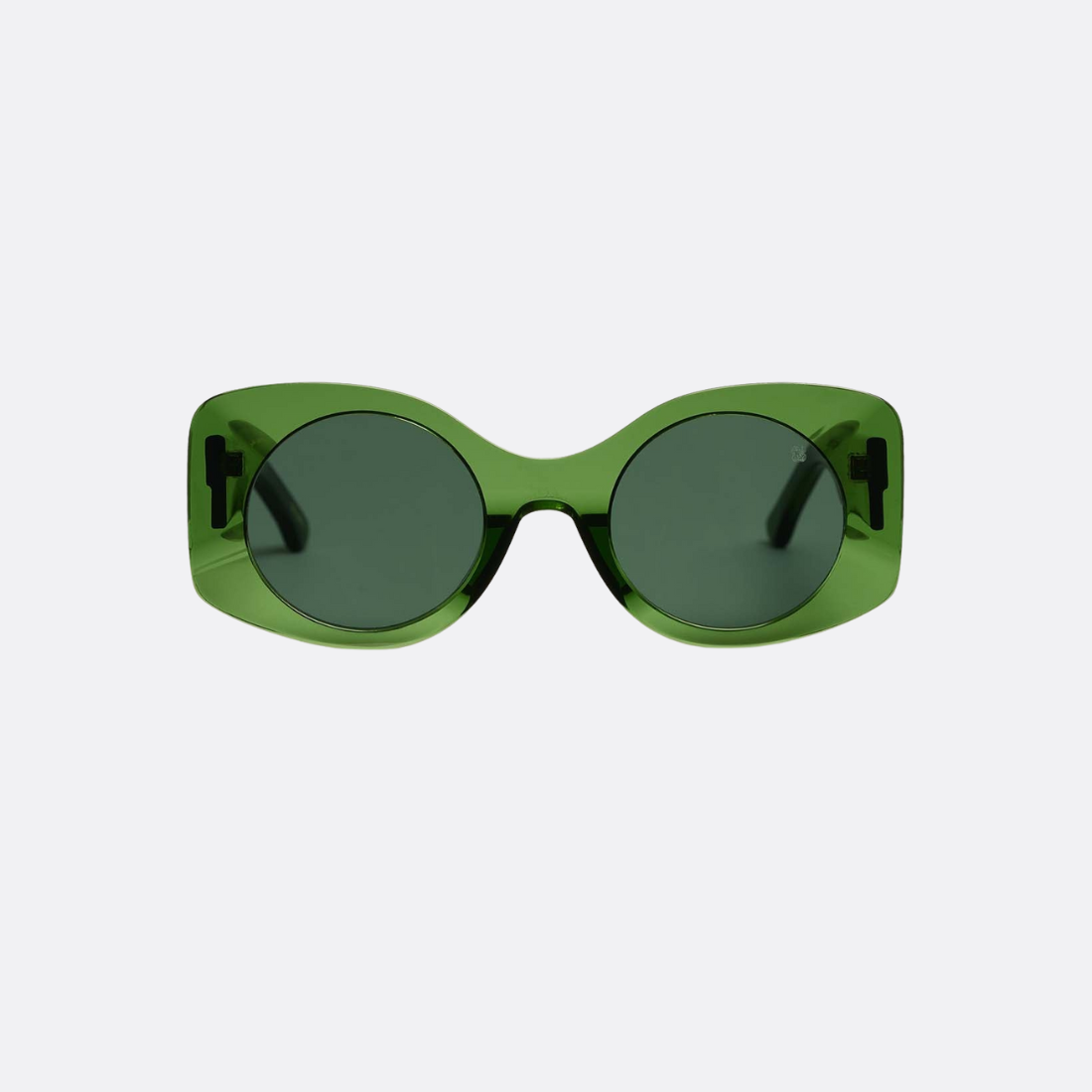 Calou Crystal Green Sunglasses