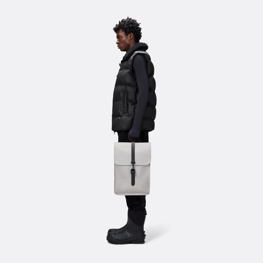 <PRODUCTTITLE> in White by Rains.