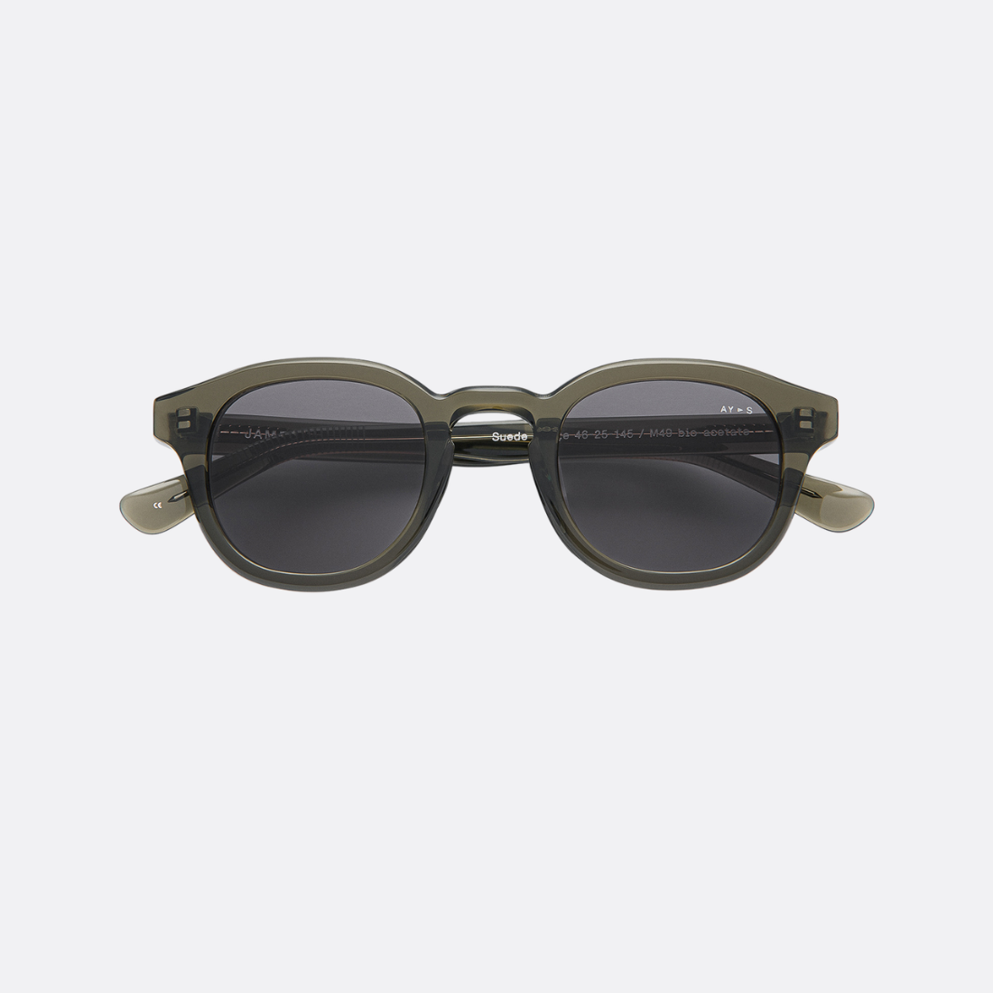 Lunettes de soleil en daim