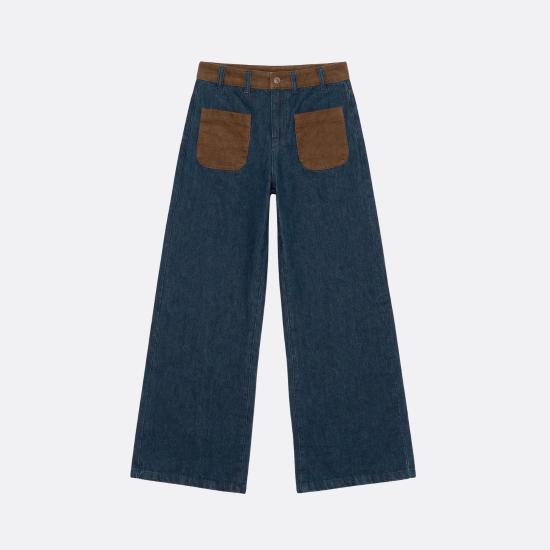 Jean Backstreet bleu/marron