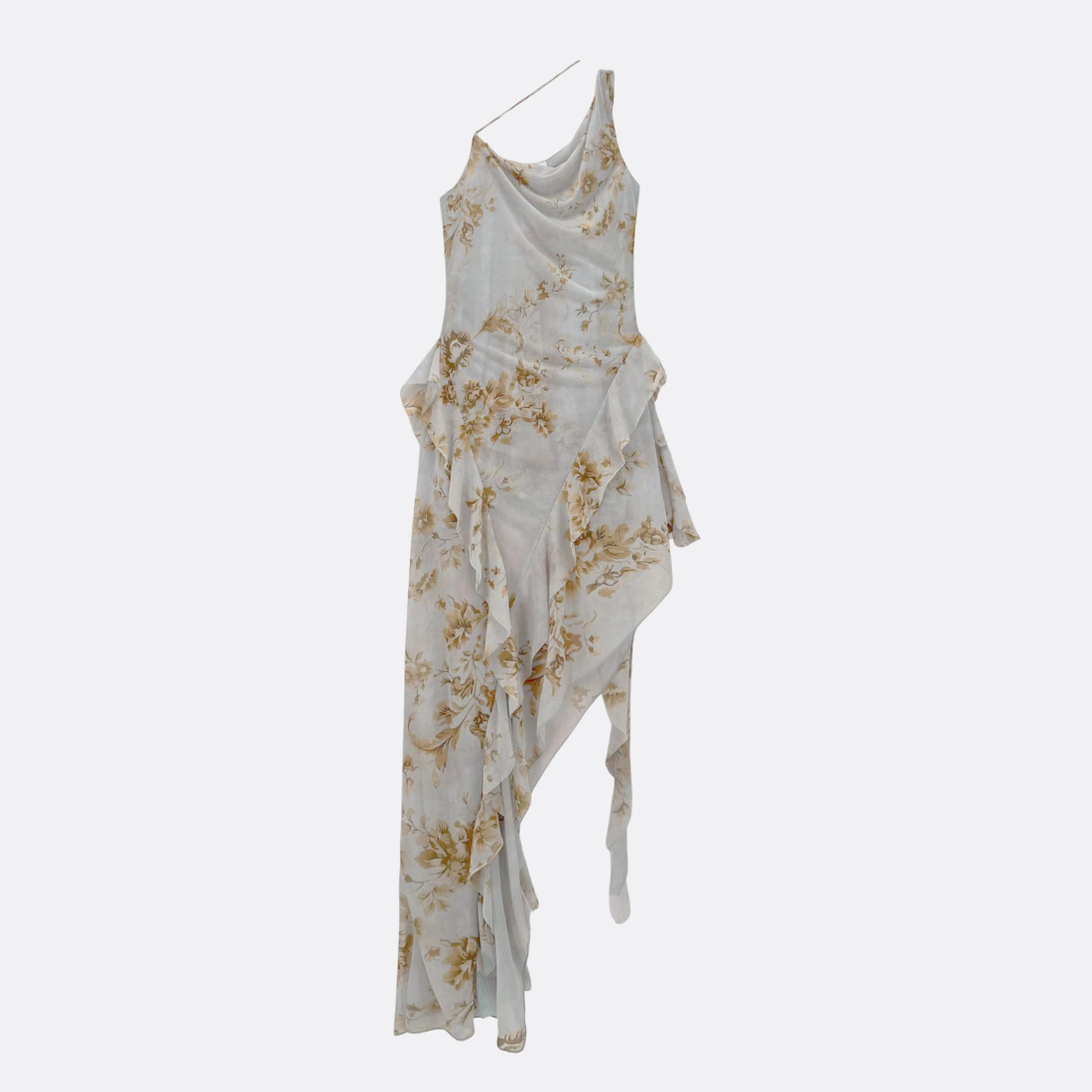 Ruffle Floral Dress