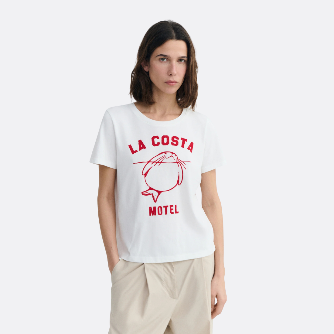 <PRODUCTTITLE> in White by Thinking Mu.