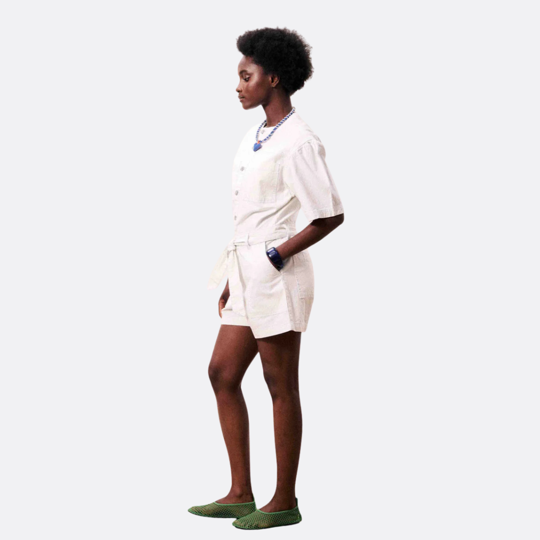 <PRODUCTTITLE> in White by FRNCH.