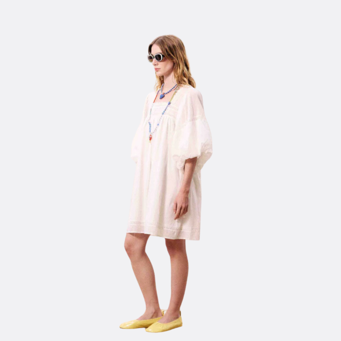 <PRODUCTTITLE> in White by FRNCH.