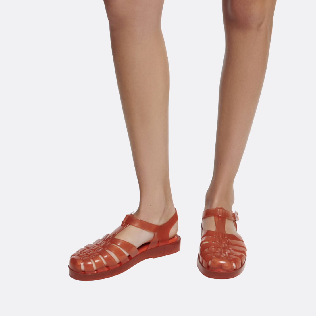 <PRODUCTTITLE> in Orange by Melissa.