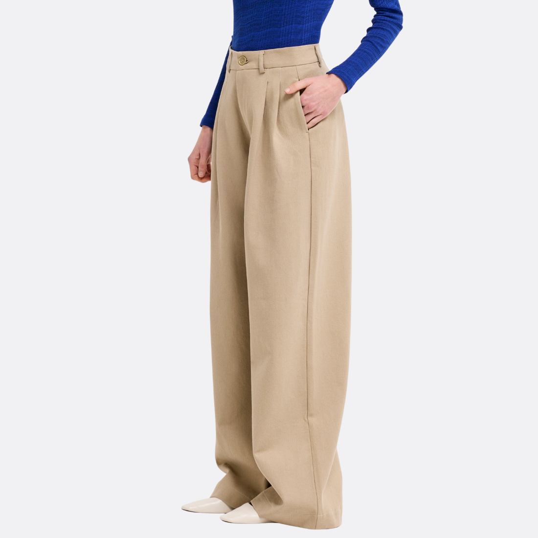 <PRODUCTTITLE> in Beige by Our Sister.