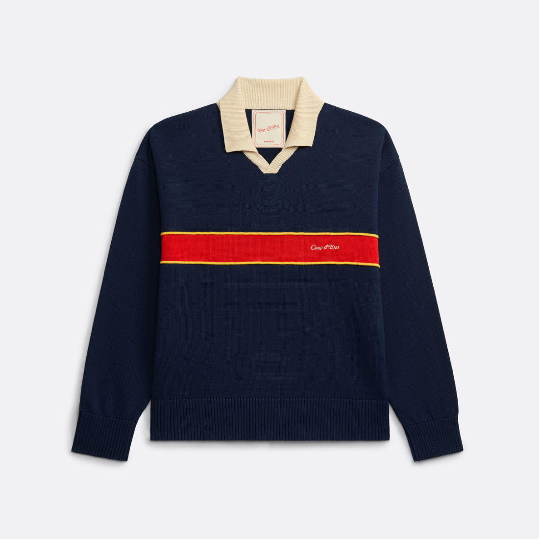 Polo a rayas