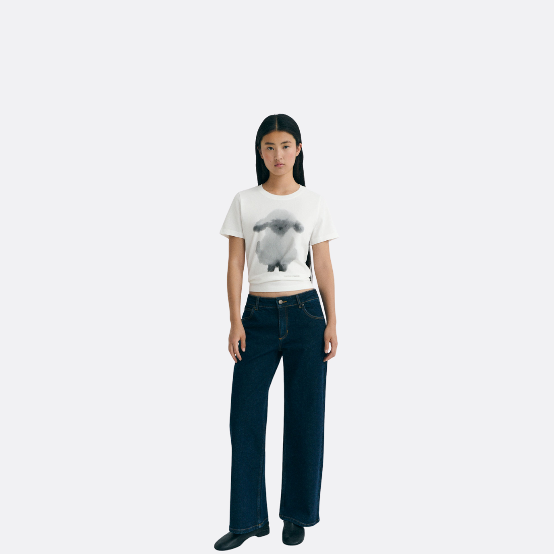 <PRODUCTTITLE> in White by Thinking Mu.