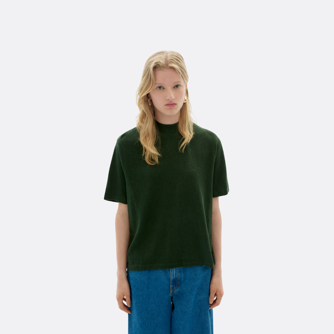 Flaschengrün Hanf Aidin T-Shirt