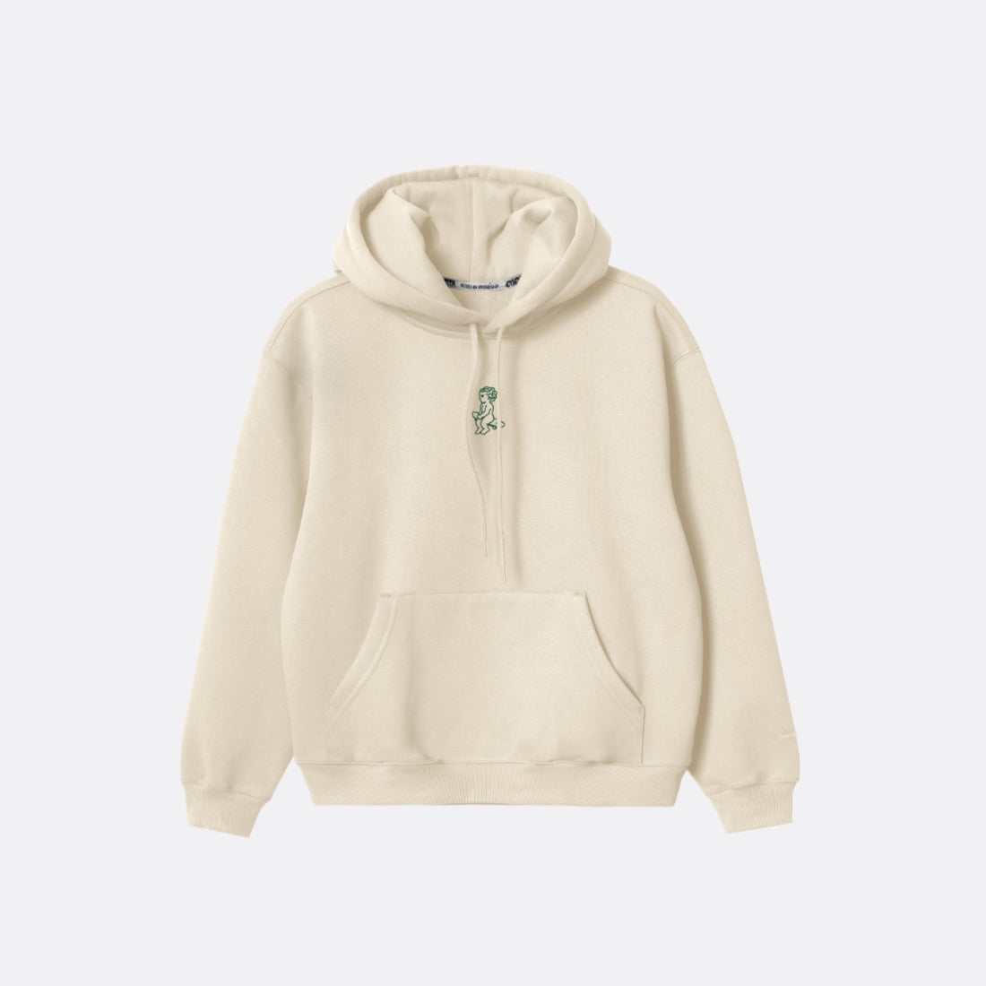 Sudadera con capucha en relieve de sello de Ikon