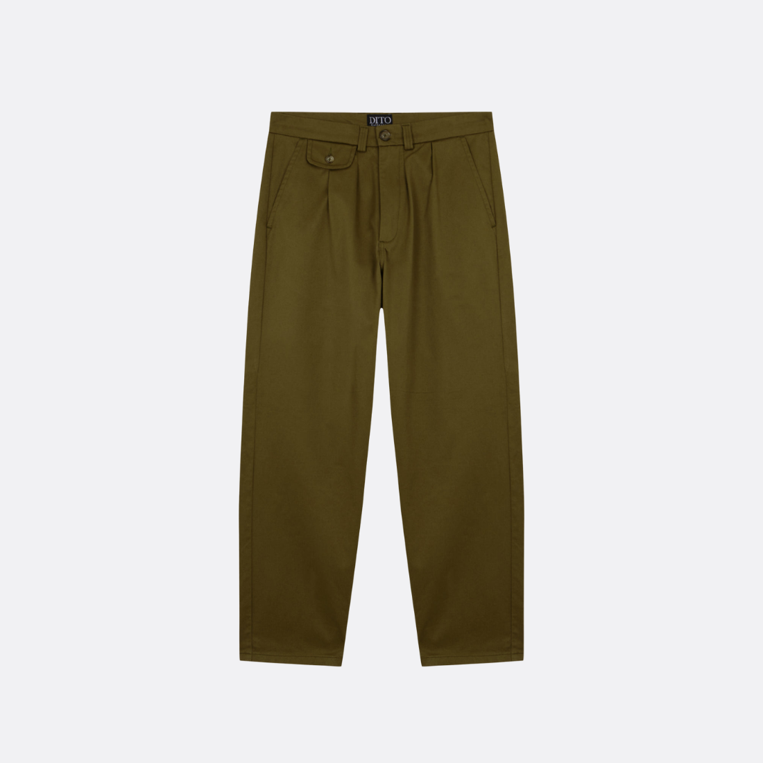 DOUBLE PLATED CHINO