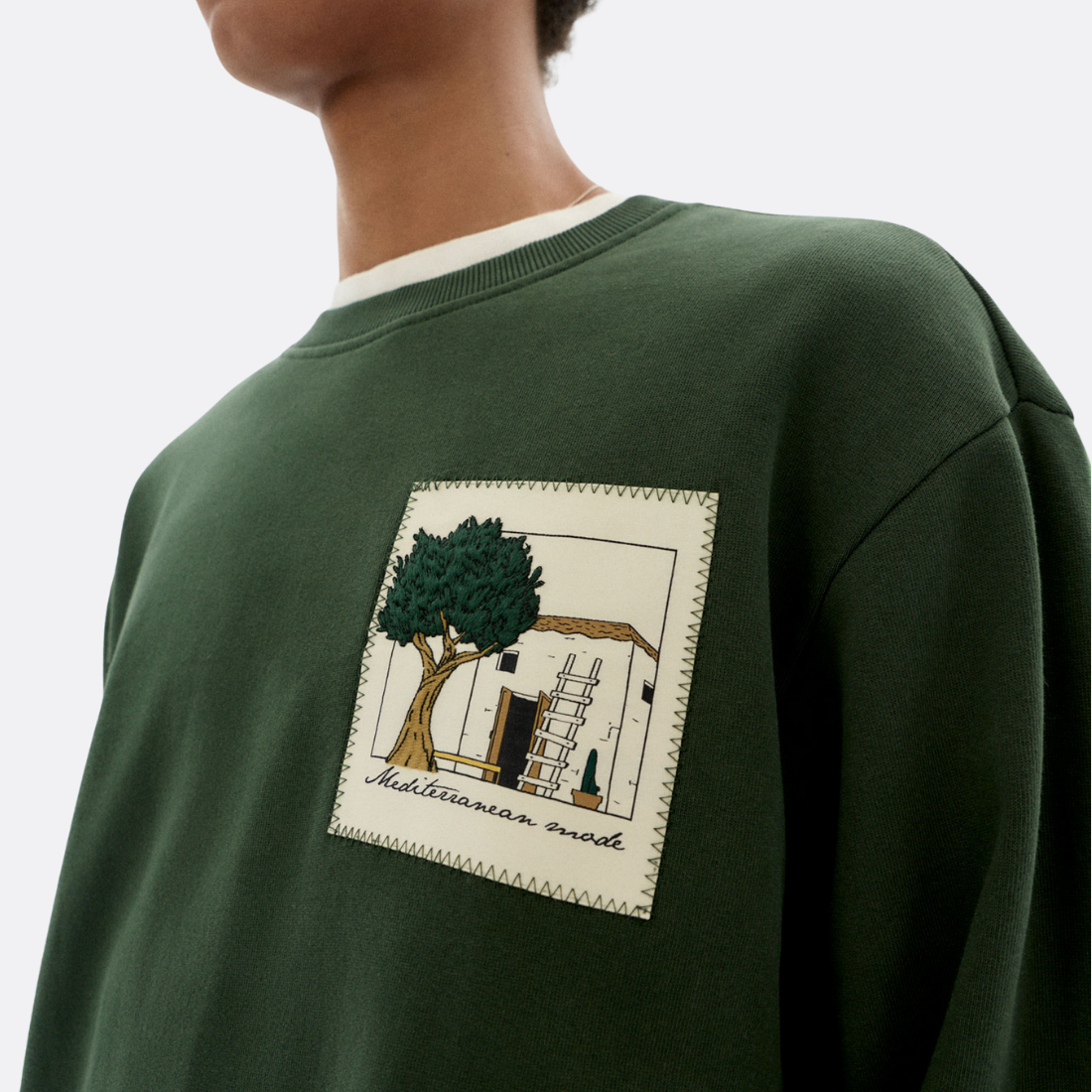 House Bottle Green Leon Sweatshirt