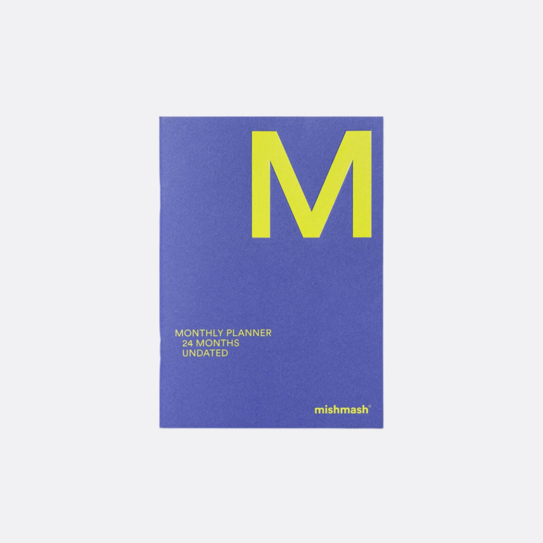 Planificador mensual A5 Violet Blue