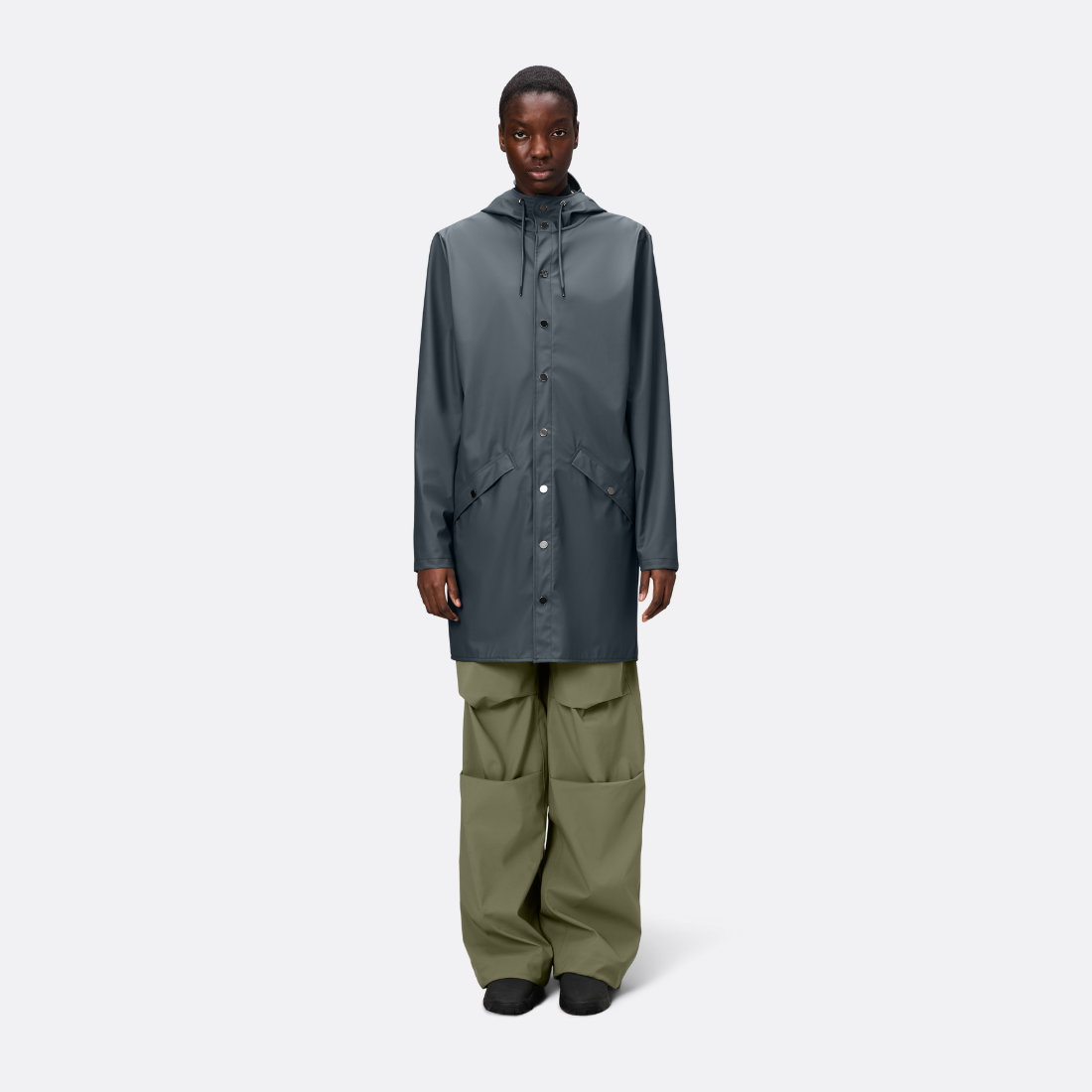 <PRODUCTTITLE> in Grey by Rains.
