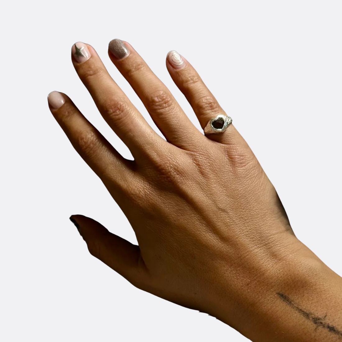 <PRODUCTTITLE> in Silver by Carlota Brogueira.