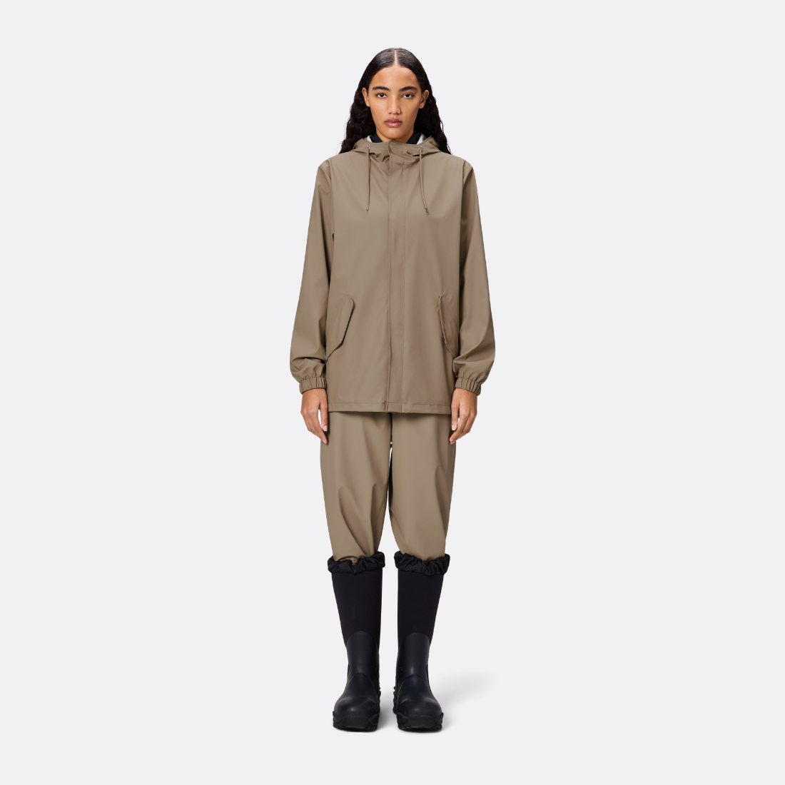 <PRODUCTTITLE> in Beige by Rains.