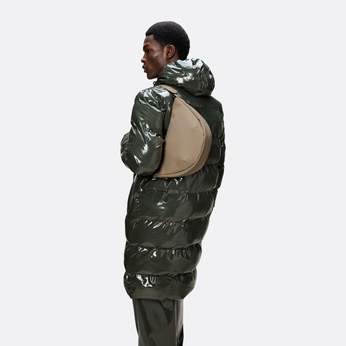 <PRODUCTTITLE> in Beige by Rains.