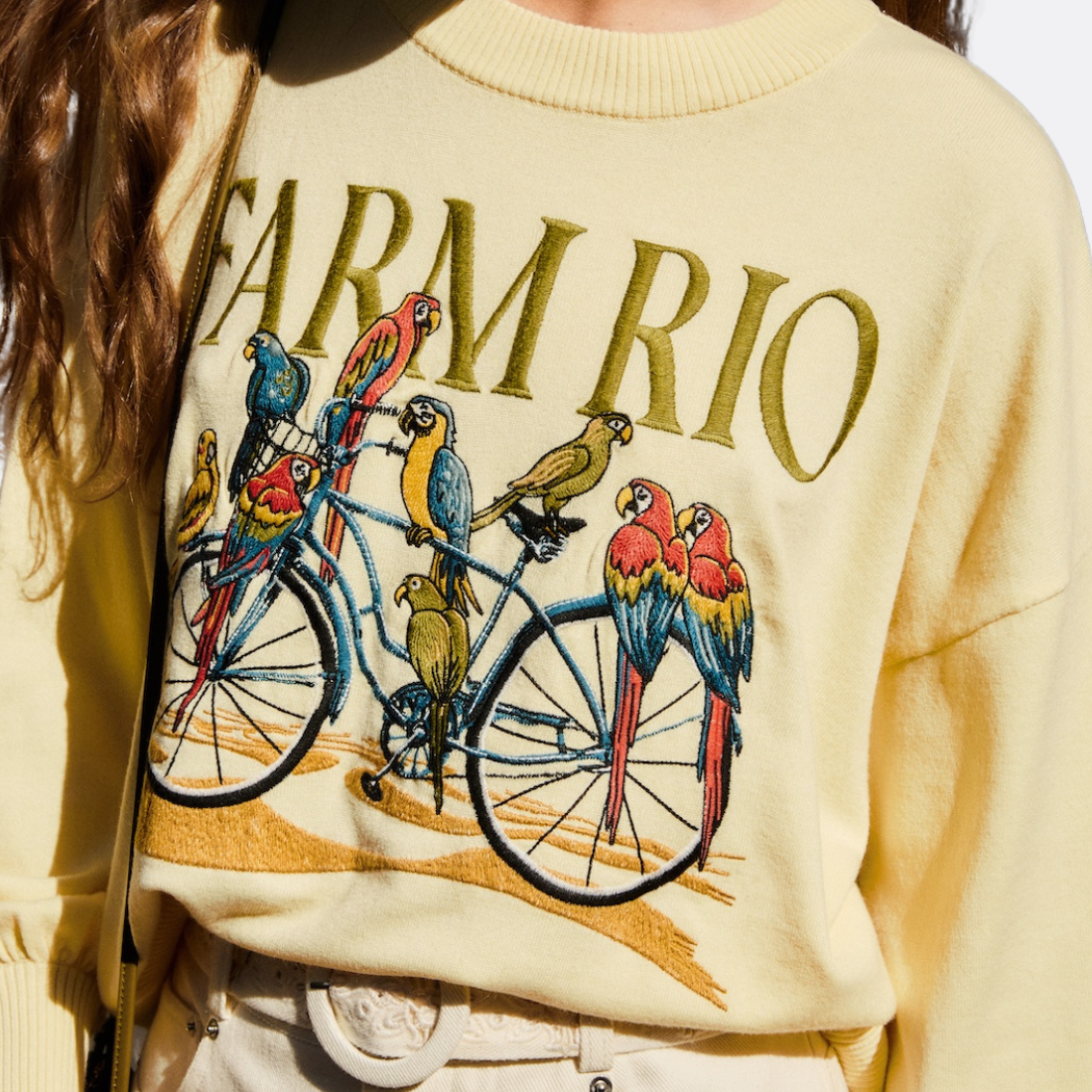 <producttitle> em amarelo por FARM RIO.