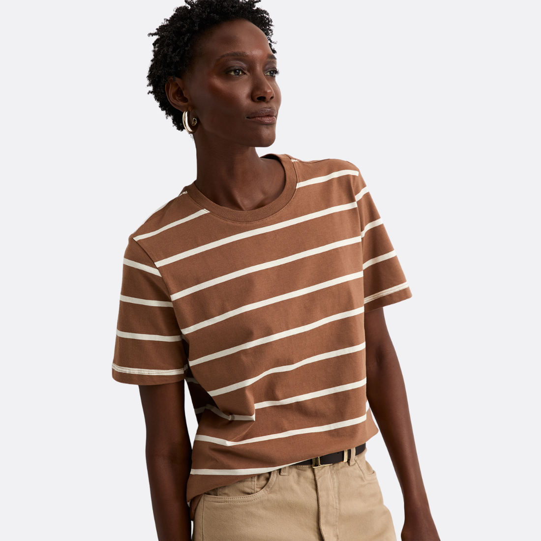 Boxy Stripe T-shirt