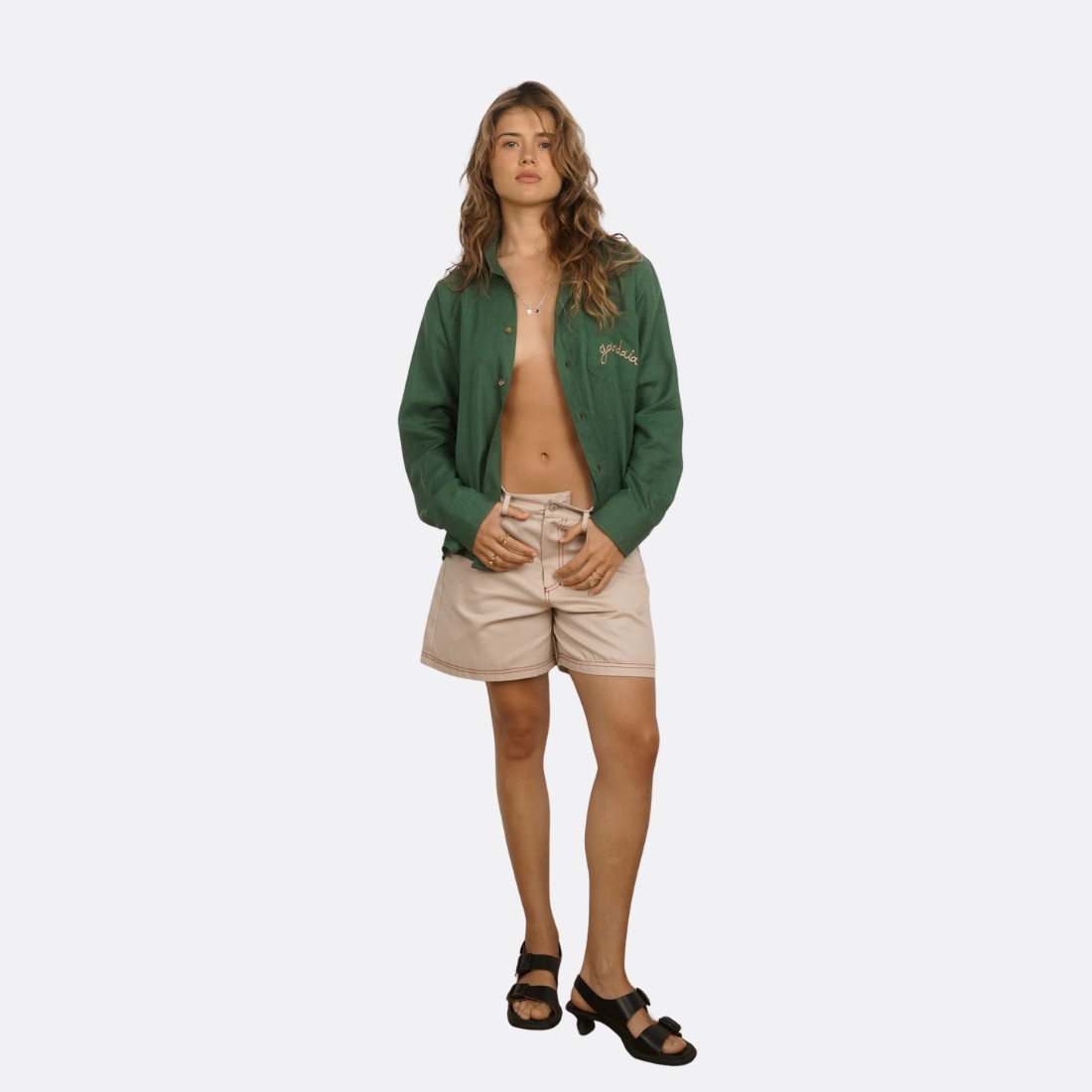 <PRODUCTTITLE> in Green by Gandaia.