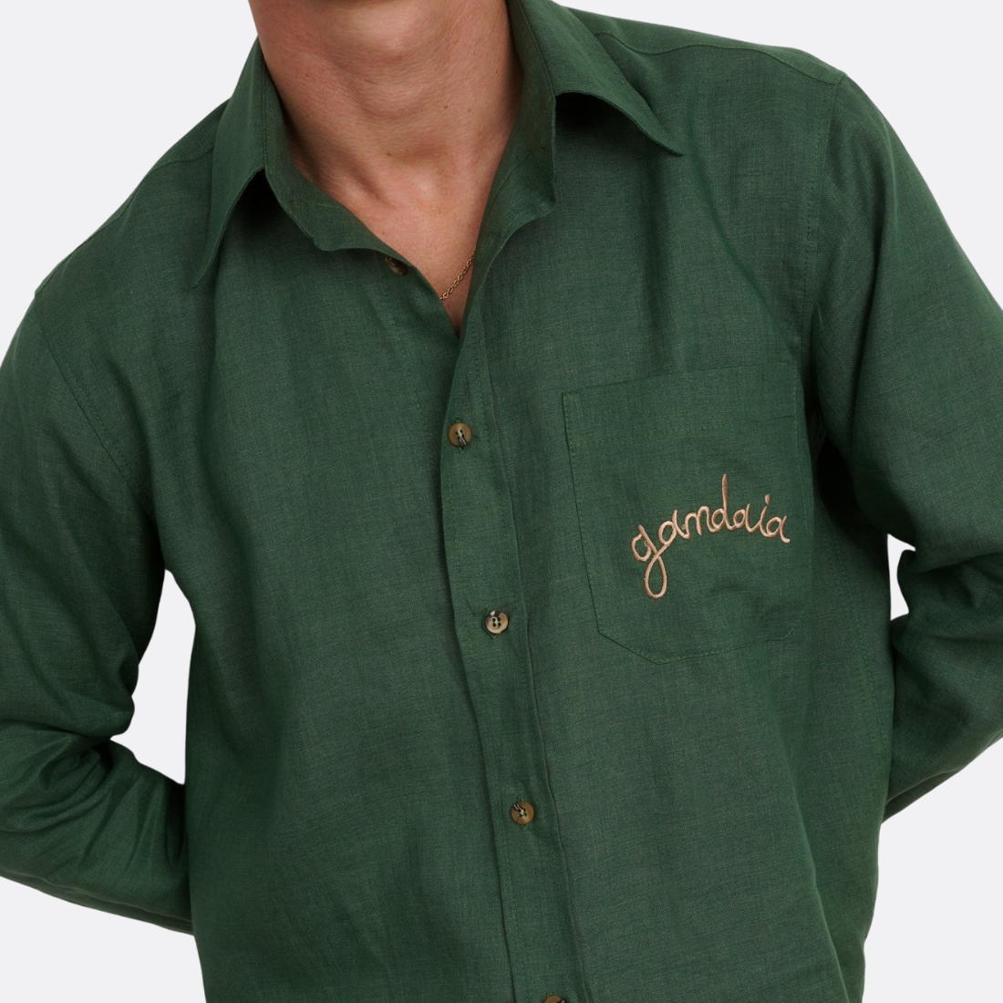 <PRODUCTTITLE> in Green by Gandaia.