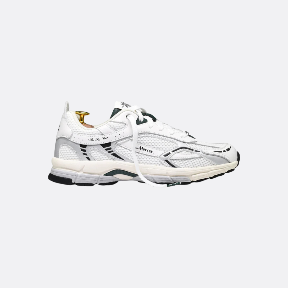 The Re-Run White Silver Sneakers