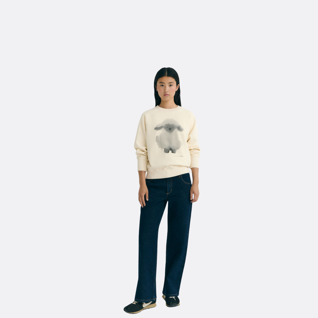 <PRODUCTTITLE> in White by Thinking Mu.